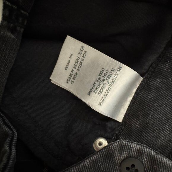 NEW Idyllwind Gypsy High Rise Bootcut Jeans Black Lace Up Front Size 6 x36 Long - Picture 4 of 5